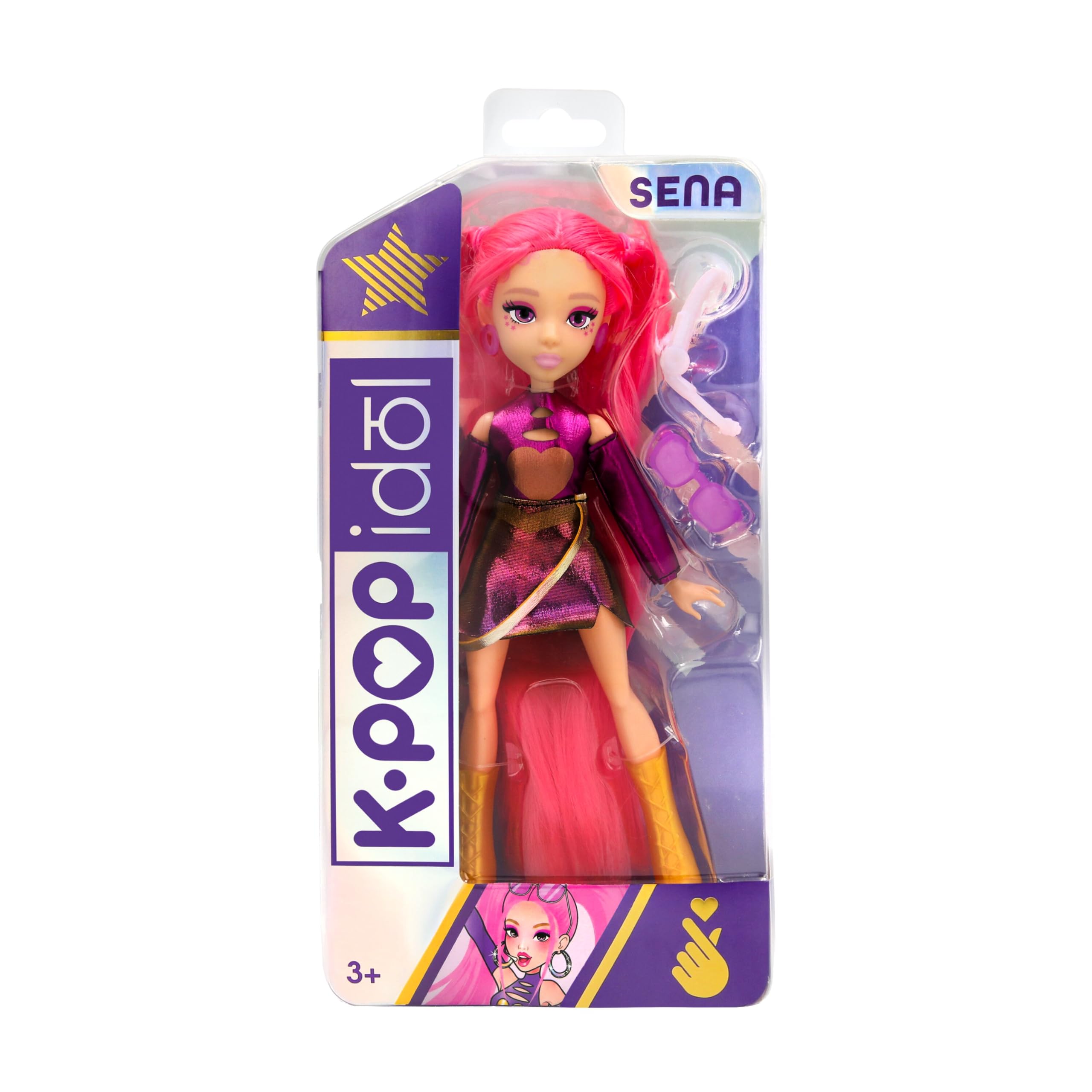 K-POP IDOL W3 YON Fashion Dolls with 3 Accessories