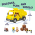 Bluey Sturdy Working Toy Dump Truck with 2 Articulated Figures and 3 Huge Boulders