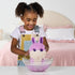 ScruffaLuvs 14cm Bunny Scruff Surprise Plush Toy with Magic Water Reveal + Deluxe Transport Box 29cm