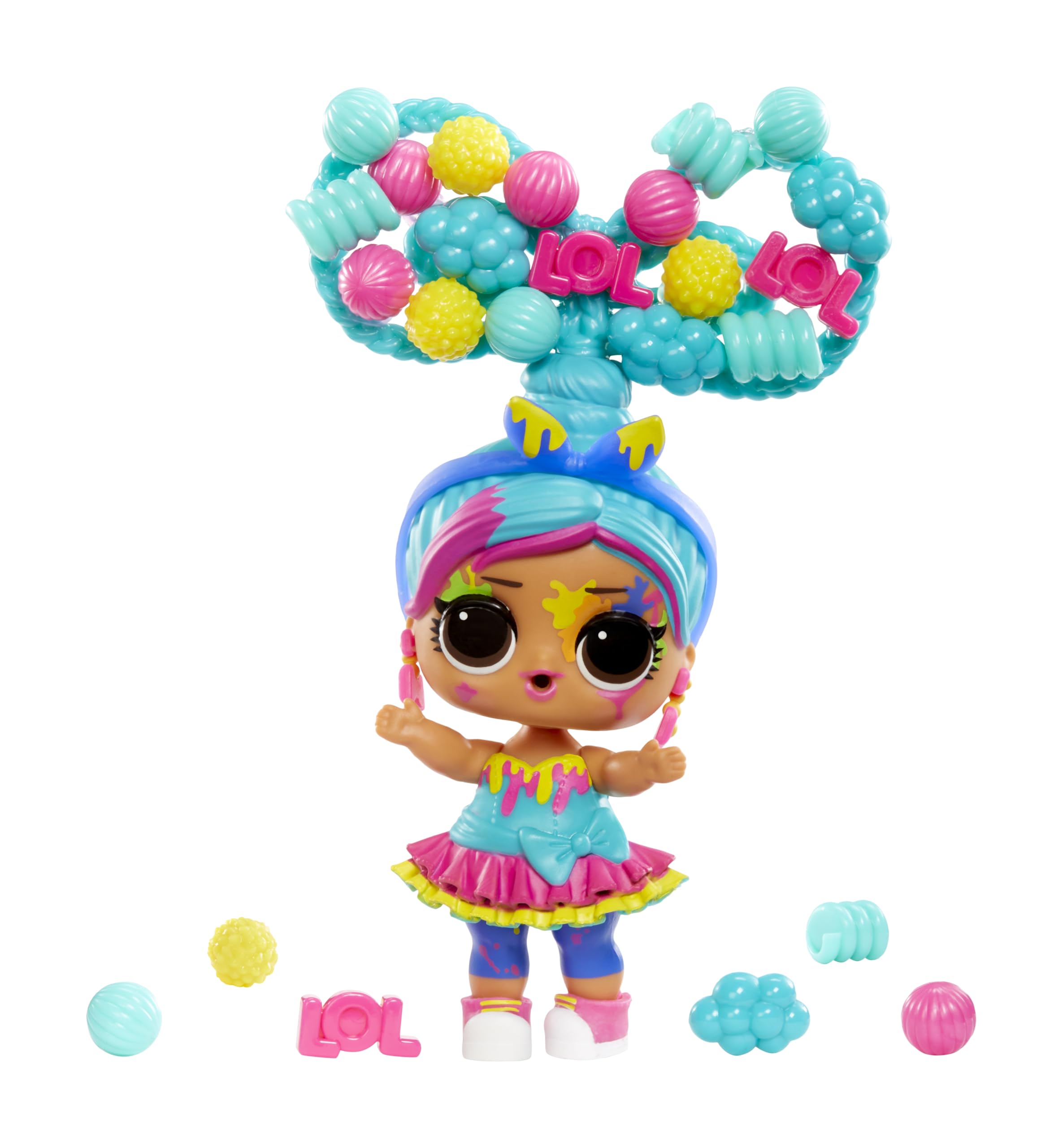 L.O.L. Surprise! LOL Surprise Hair Beads Tots with 60+ Hair Beads