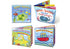 Set of 4 Baby Bath Books First Words ABC Letters & Numbers