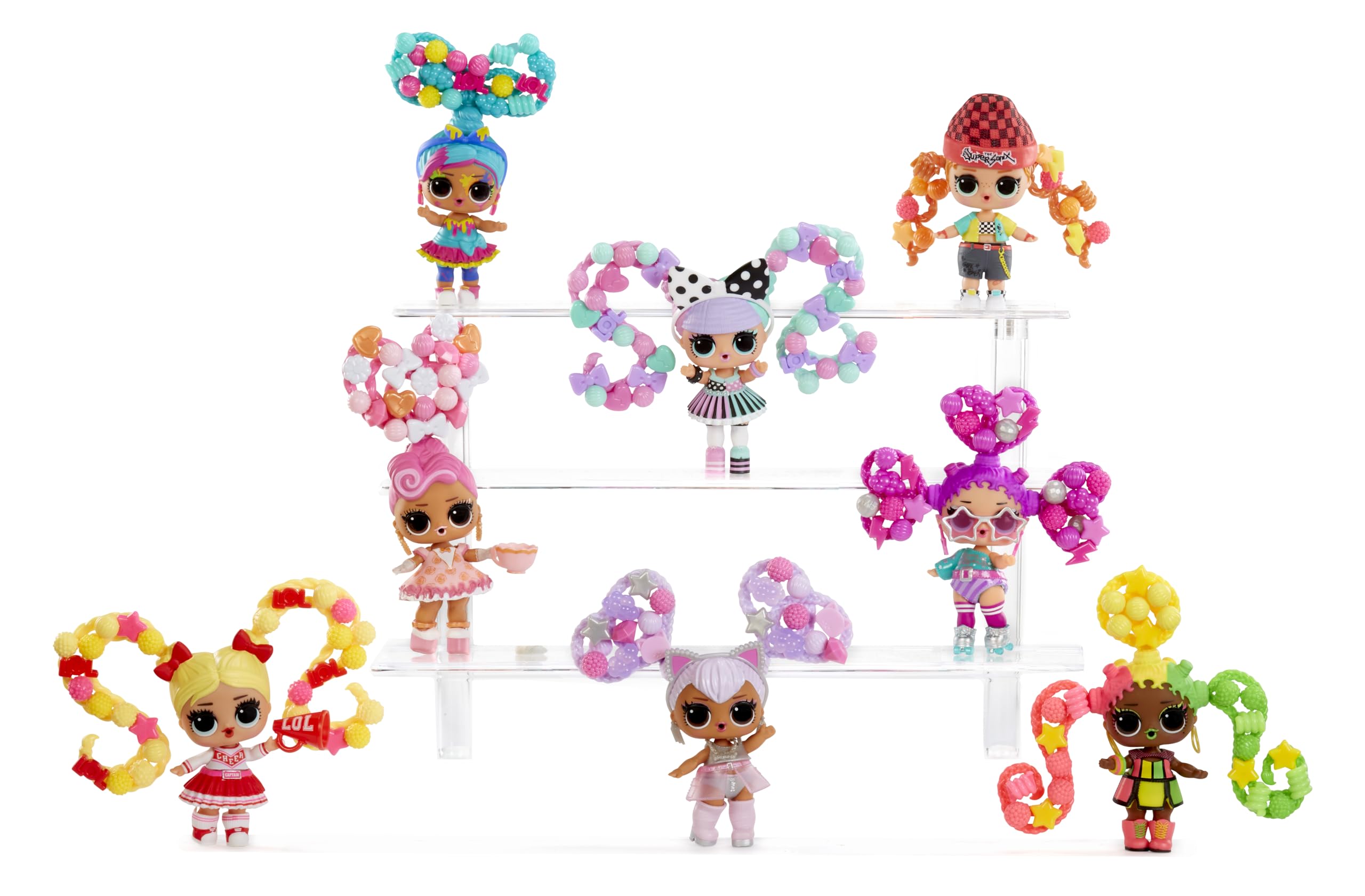L.O.L. Surprise! LOL Surprise Hair Beads Tots with 60+ Hair Beads