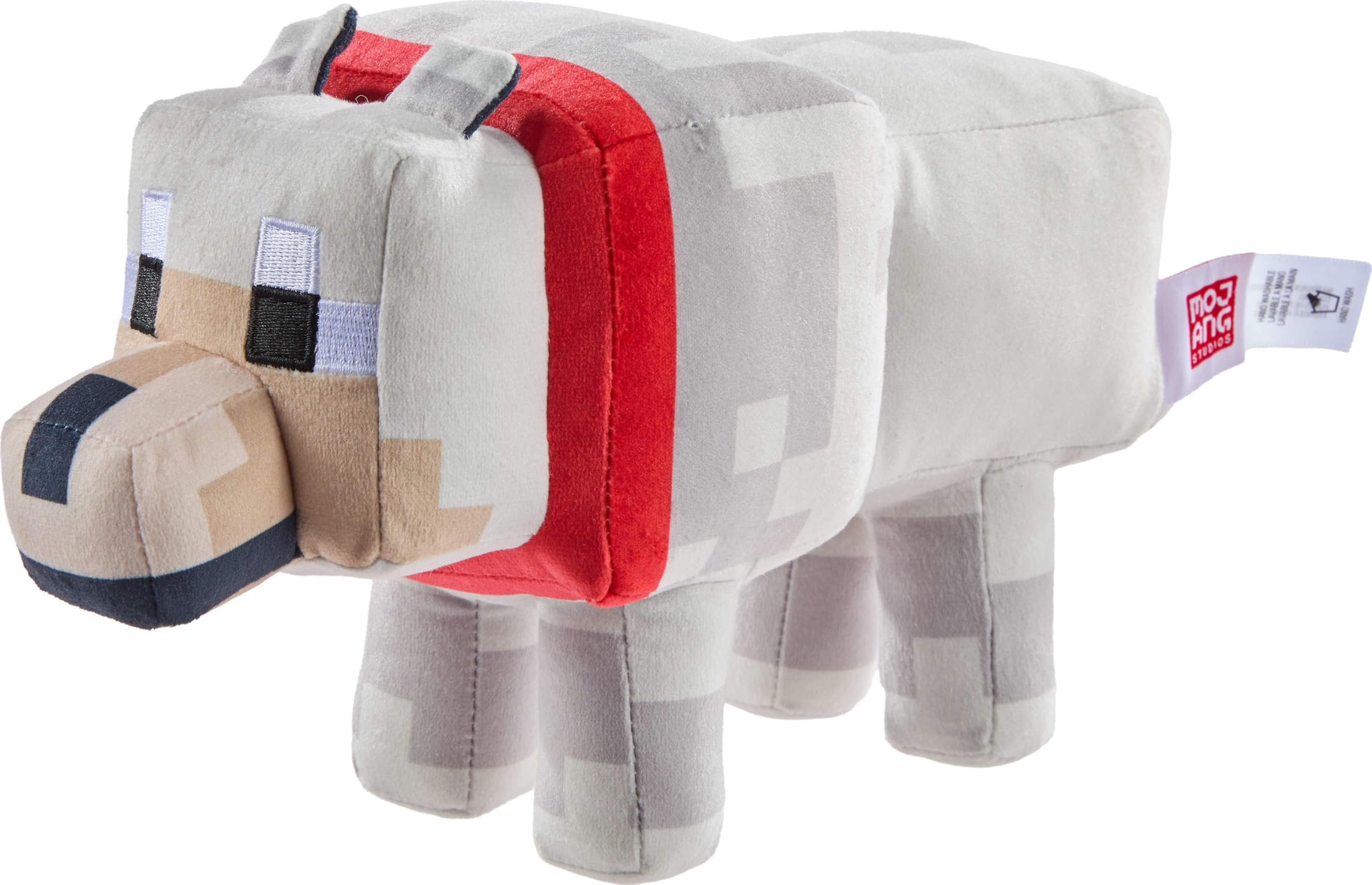 Mattel Minecraft Tamed Wolf 8Inch Soft Plush Toy