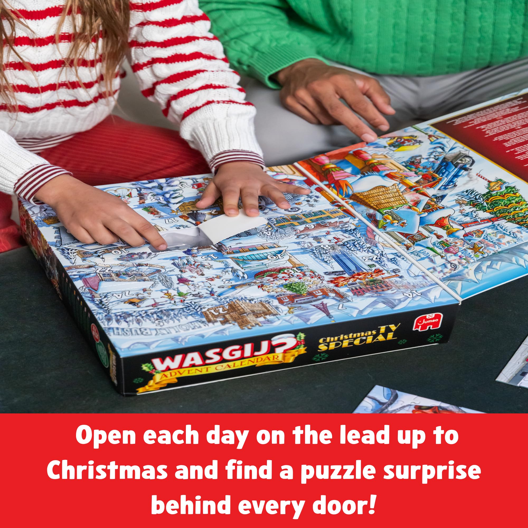 Wasgij Christmas Puzzle Advent Calendar 2026 24 x 54 Piece Jigsaw Puzzles
