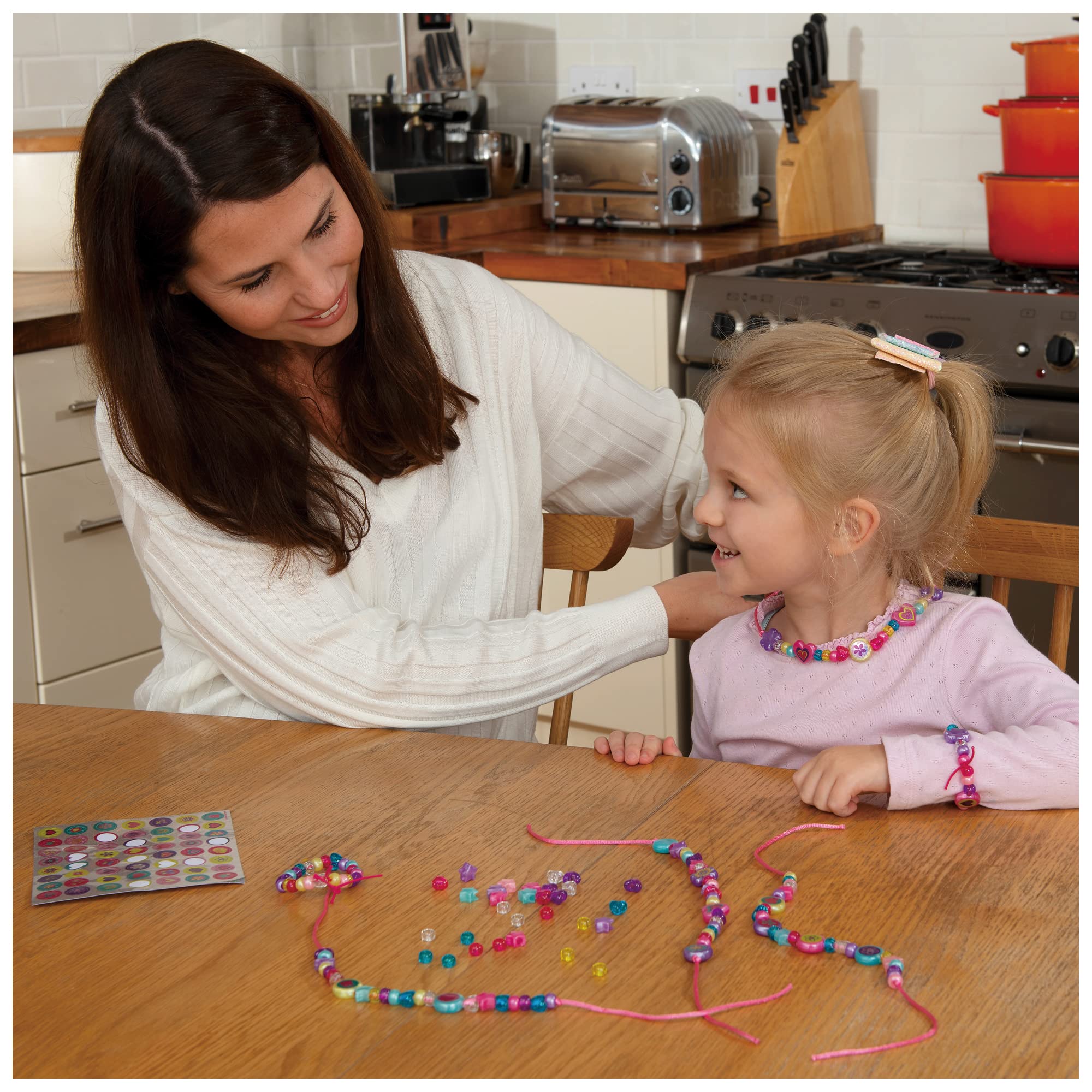 Galt Sparkle Jewellery Craft Kit Kids Necklace & Bracelet Making Activity