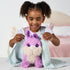 ScruffaLuvs 14cm Bunny Scruff Surprise Plush Toy with Magic Water Reveal + Deluxe Transport Box 29cm