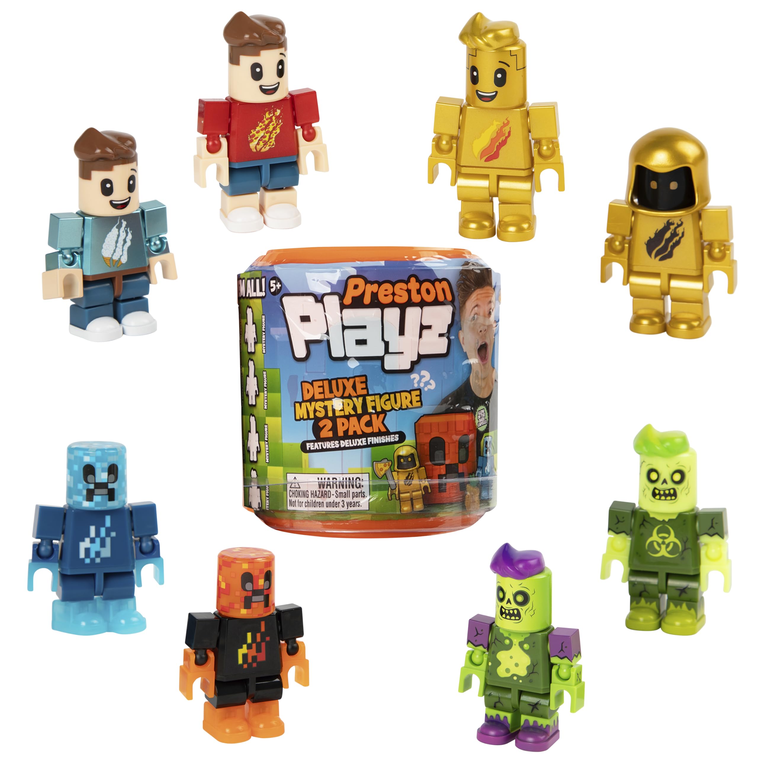 PrestonPlayz Deluxe Mystery Figure 2Pack Series 1