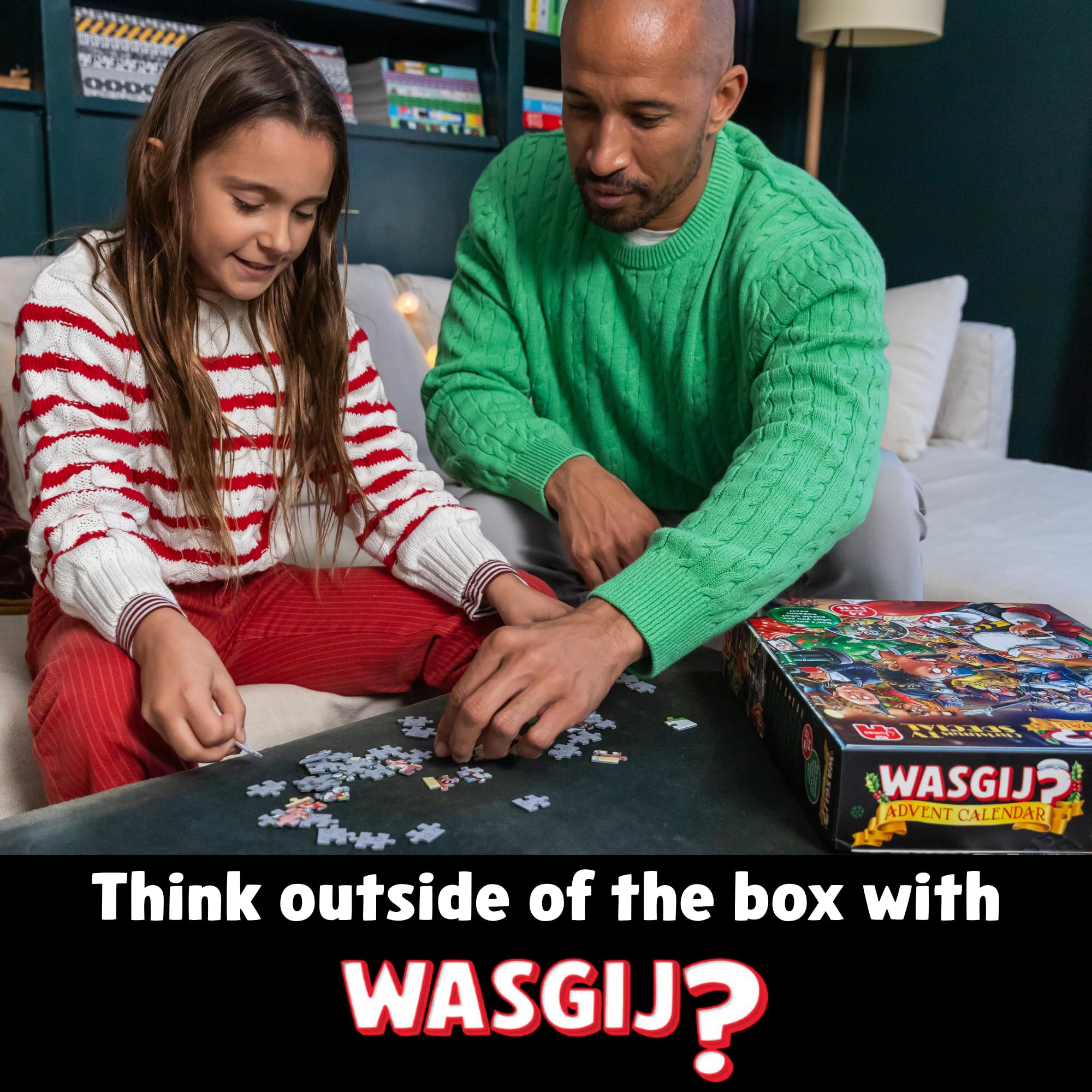 Wasgij Christmas Puzzle Advent Calendar 2026 24 x 54 Piece Jigsaw Puzzles