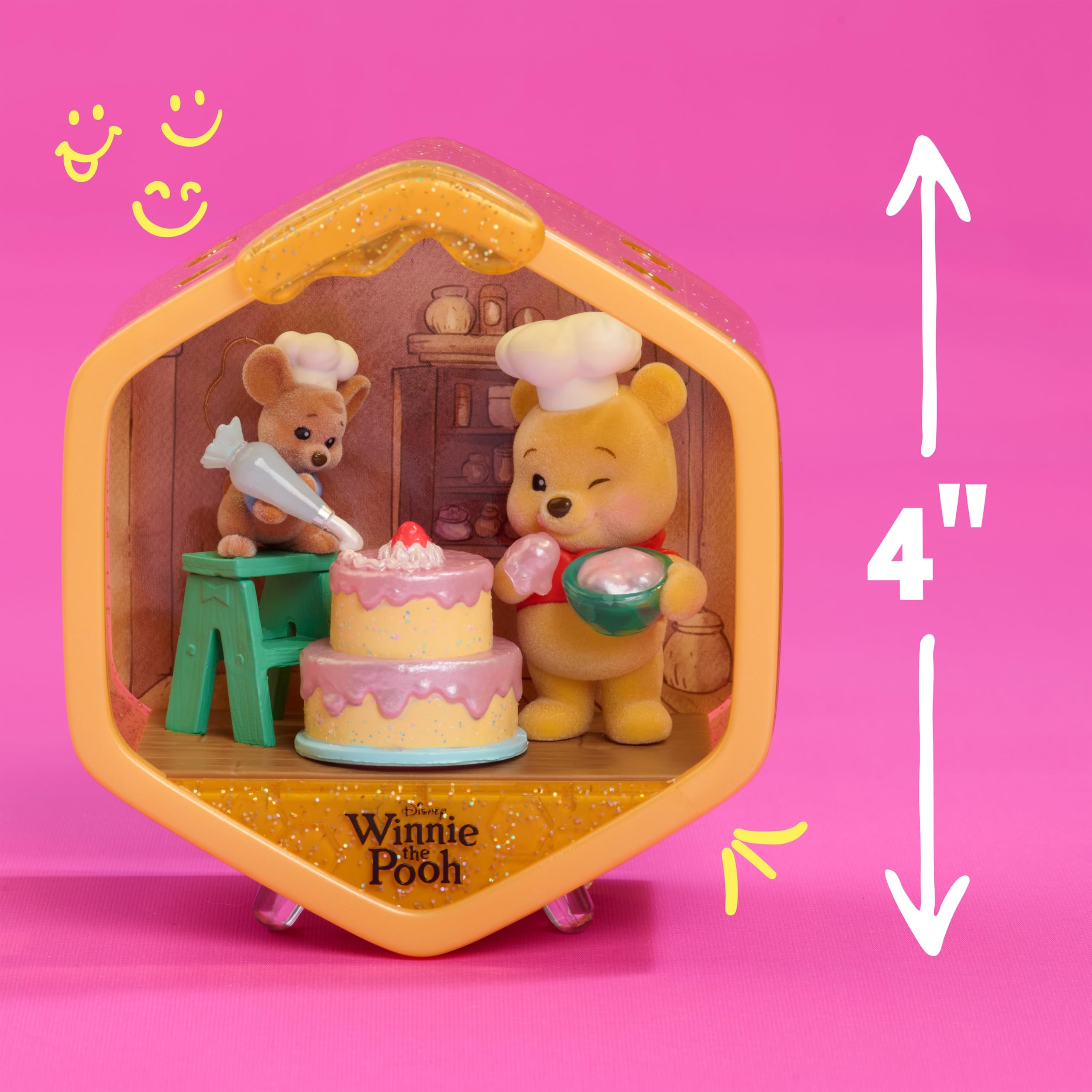 Happy Haul Disney Winnie the Pooh Honeycomb Homes Scene Setters Blind Box
