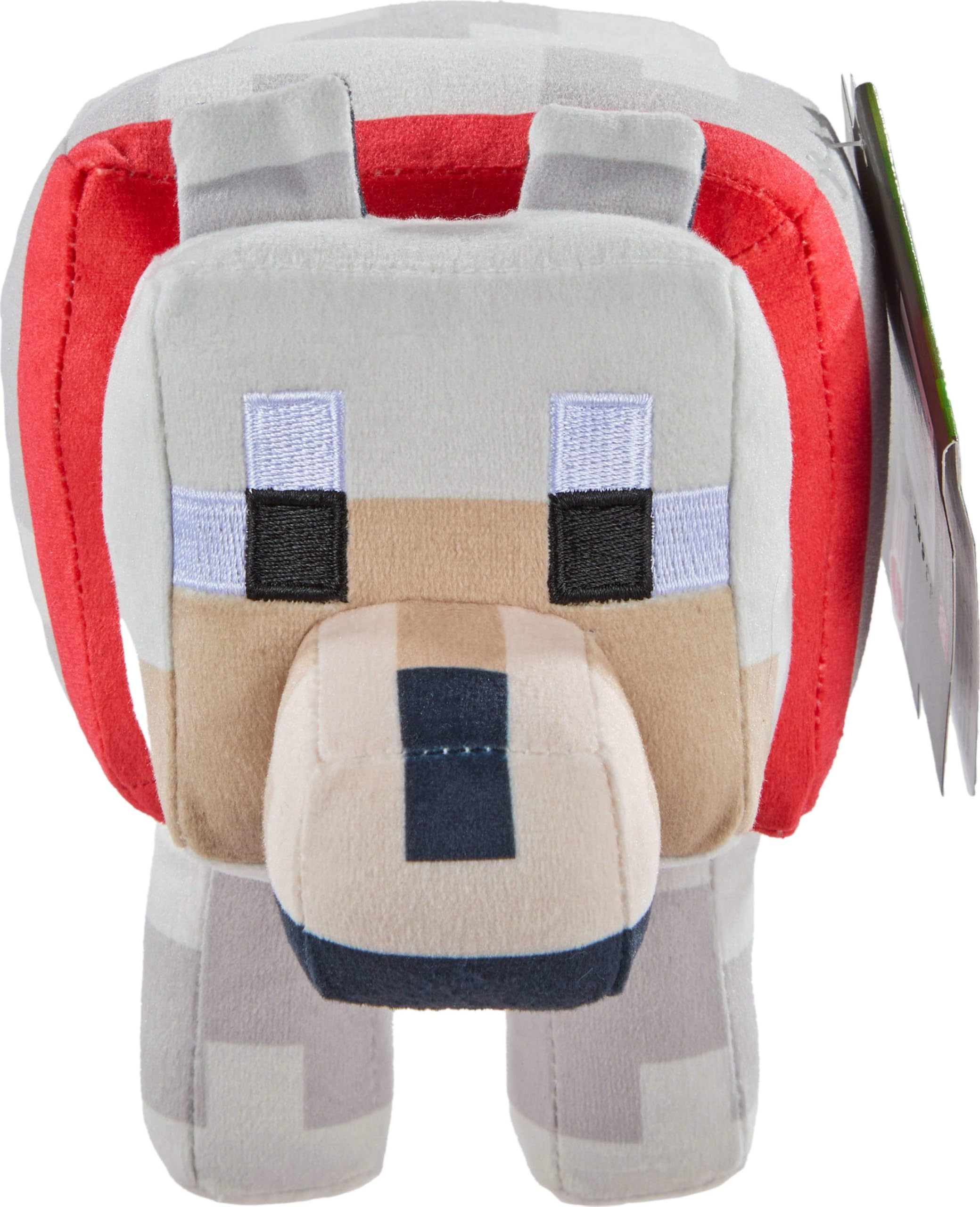 Mattel Minecraft Tamed Wolf 8Inch Soft Plush Toy