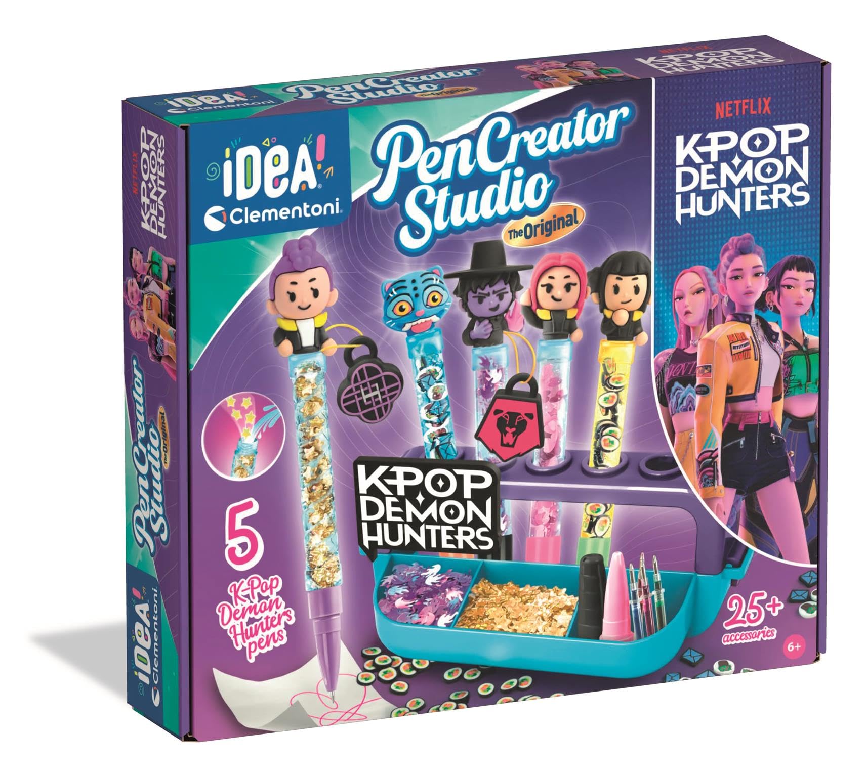 Clementoni IDEA KPop Demon Hunters Pen Creator Studio