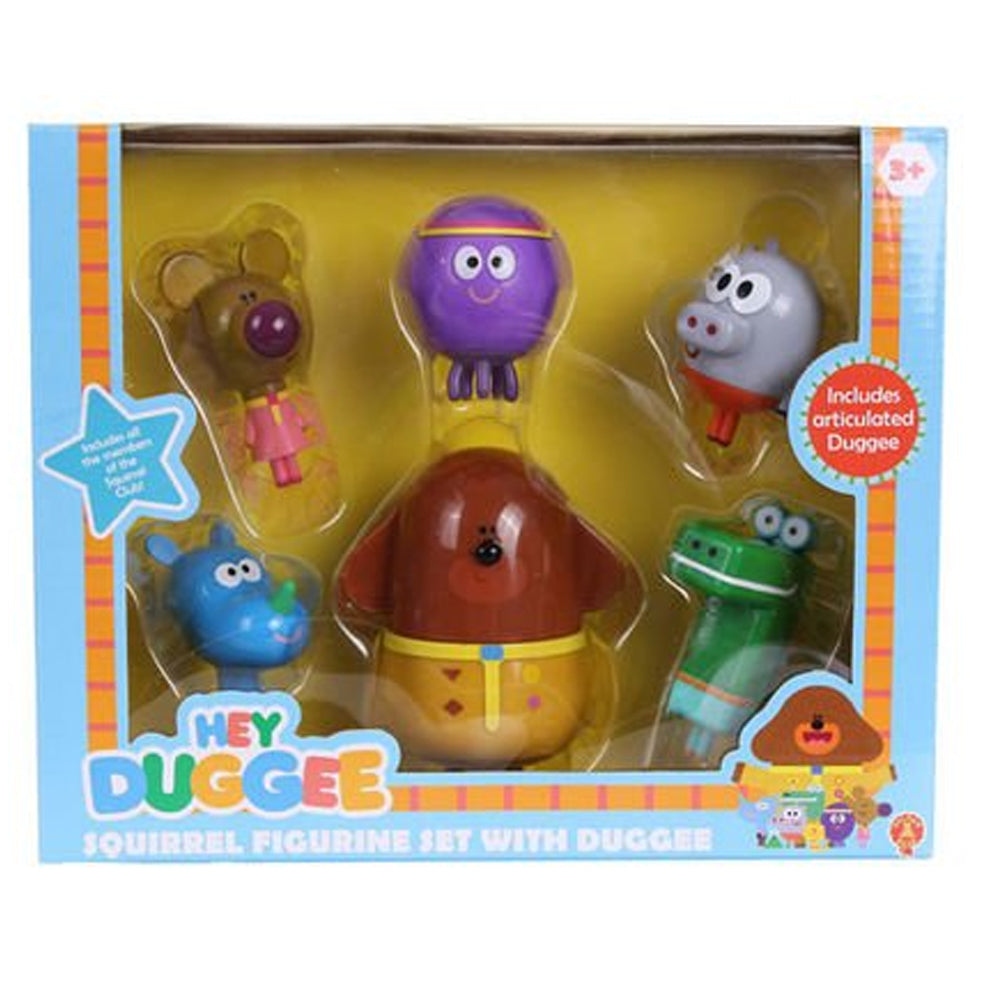 Hey Duggee Squirrel Figurine Set with Duggee