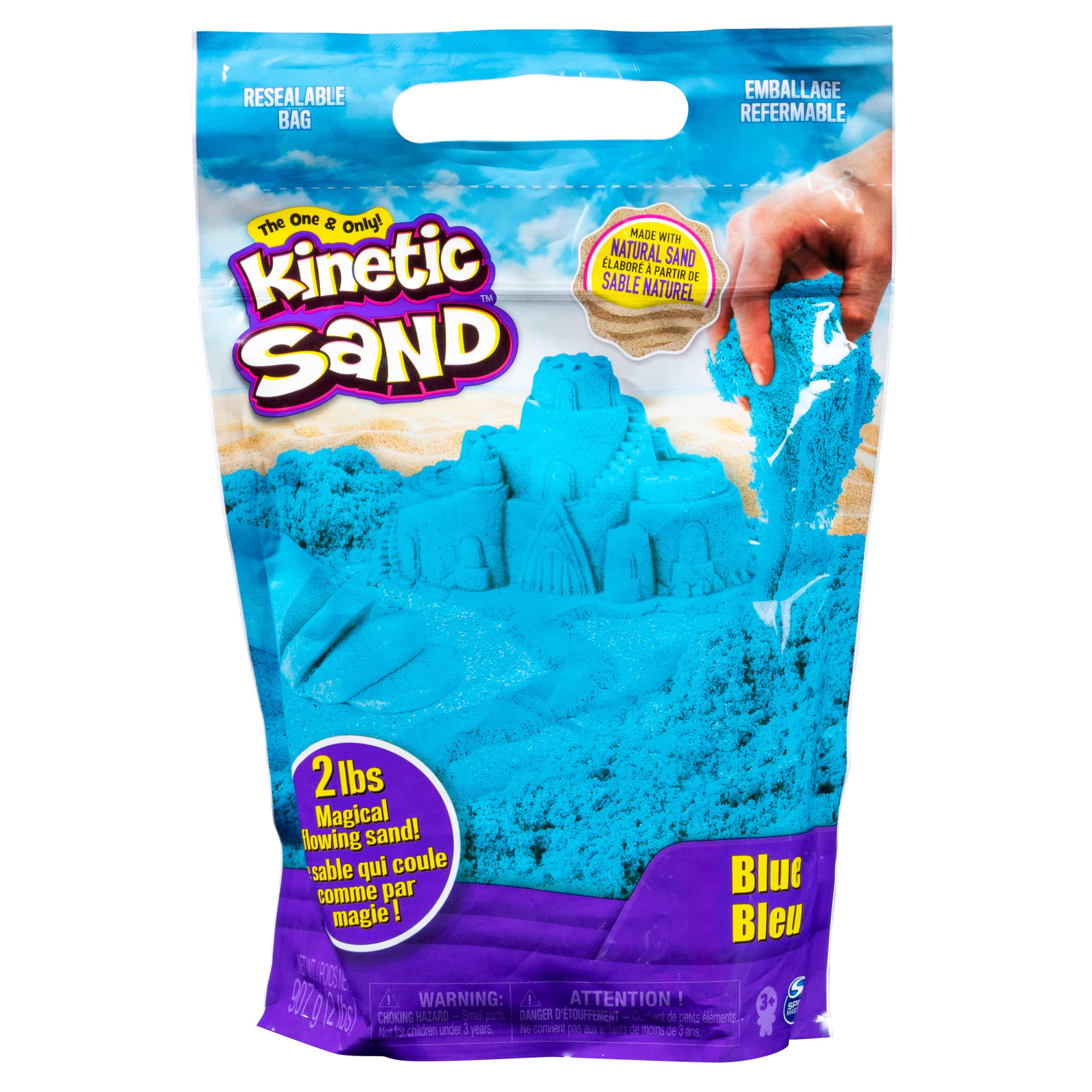 Kinetic Sand 2lb BLUE Sand