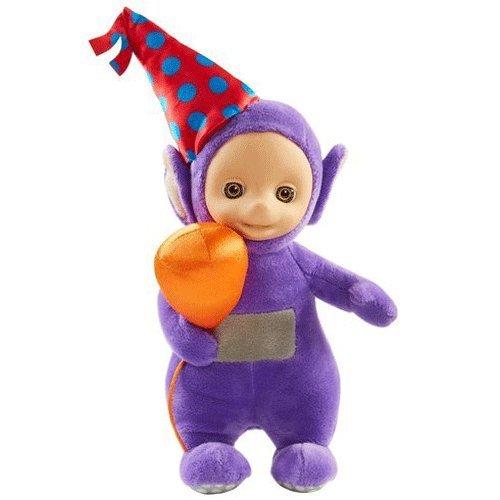 Teletubbies 22cm Talking Party Tinky Winky Soft Plush Toy