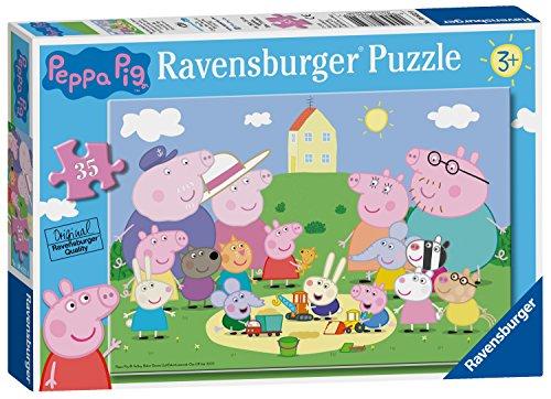 Ravensburger Peppa Pig Fun in the Sun 35 Piece Jigsaw Puzzle
