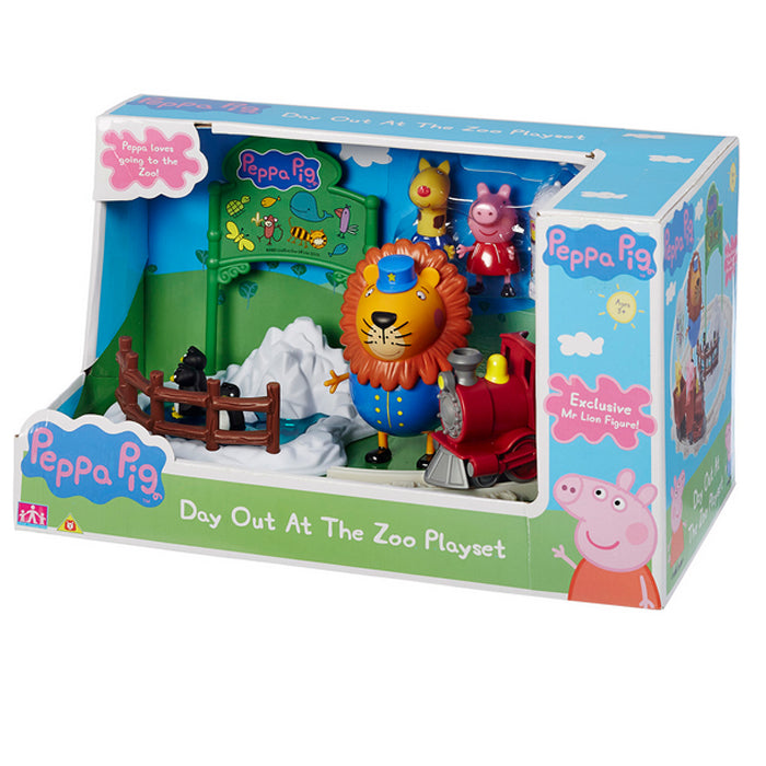 Peppa Pig Day Out At The Zoo Playset