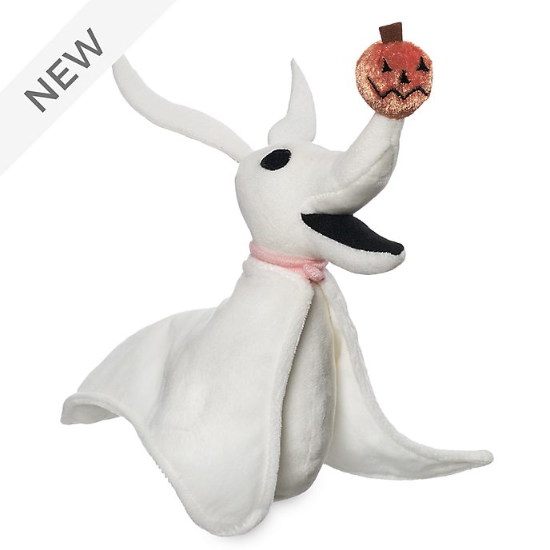 Official Disney Nightmare Before Christmas Zero Small Soft Plush Toy