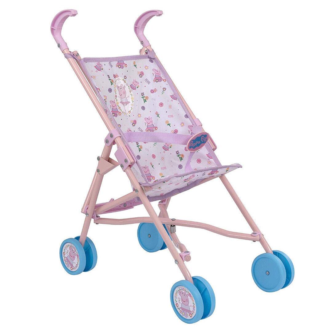 Peppa Pig Stroller Childrens Baby Doll Pram