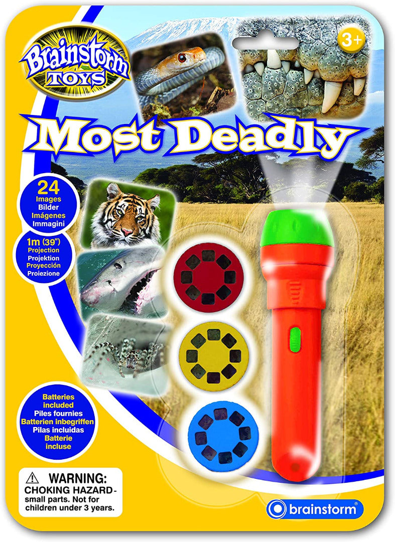 Brainstorm Toys Most Deadly Torch and Projector