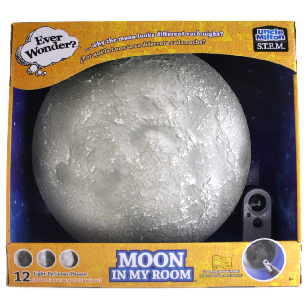 Uncle Milton Moon In My Room Glowing Night Light