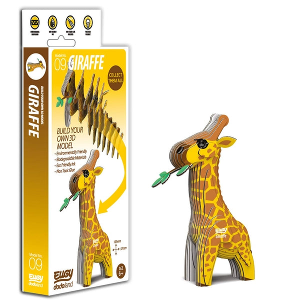 EUGY 3D Giraffe Model Craft Kit