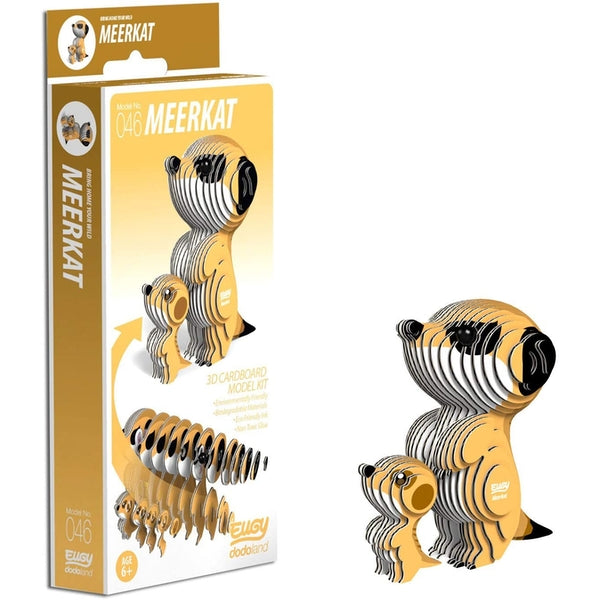 EUGY MEERKAT Model 3D Craft Kit