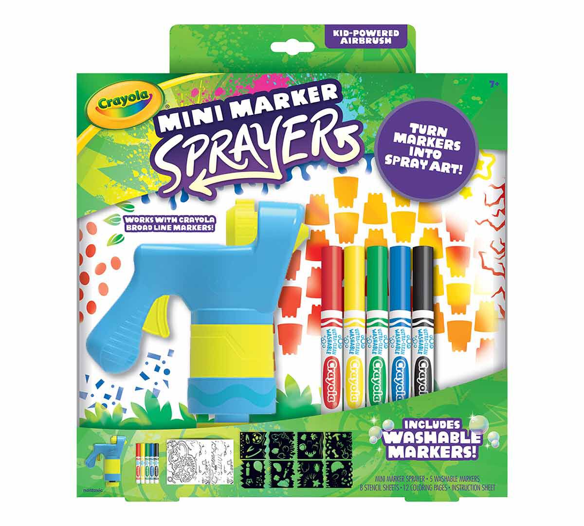 CRAYOLA Mini Marker Sprayer Set