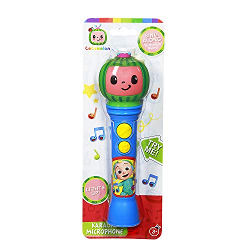 Cocomelon Musical Toy Microphone with Built-in Cocomelon Songs