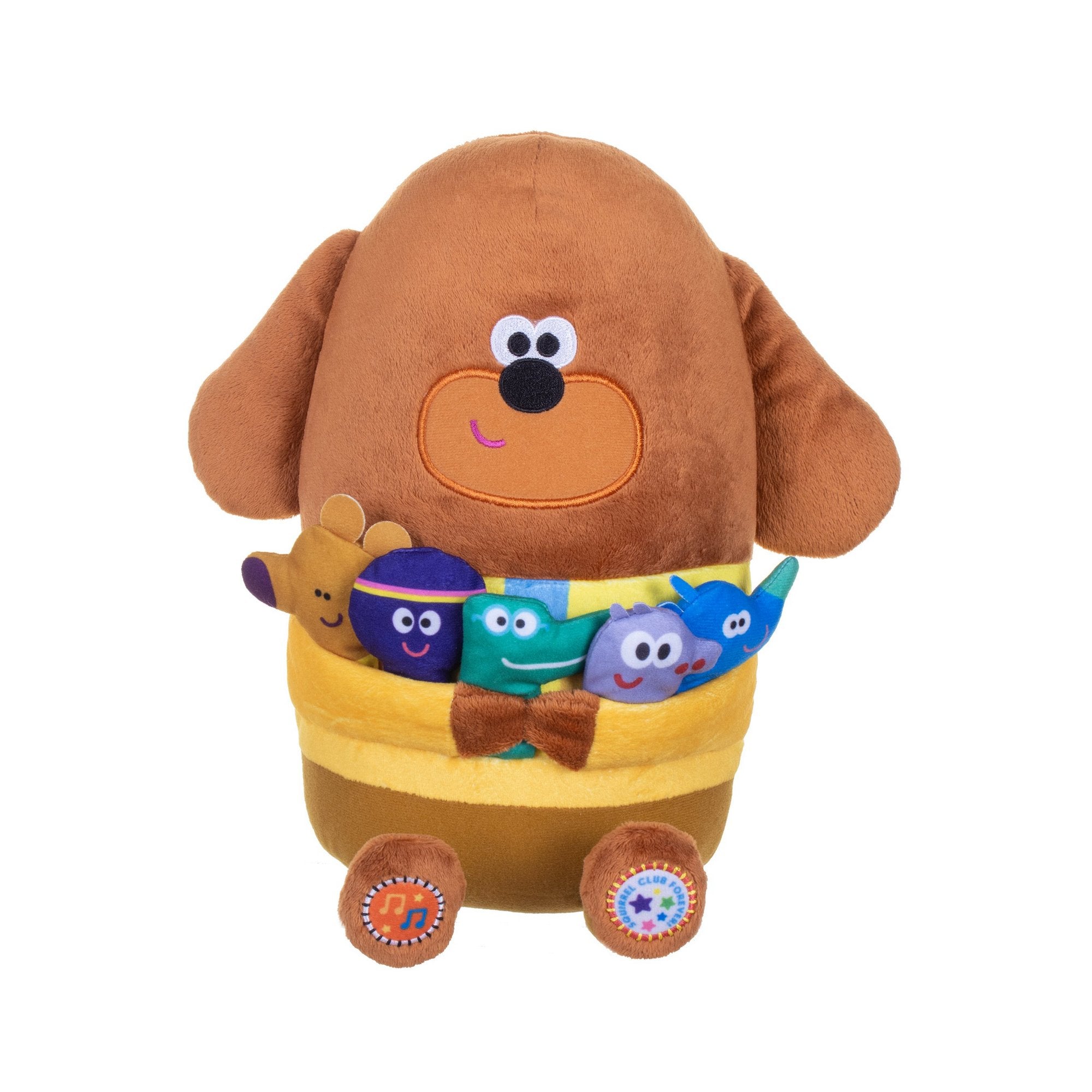 Hey Duggee Music & Storytime Squirrels Soft Plush Toy }440g 2149