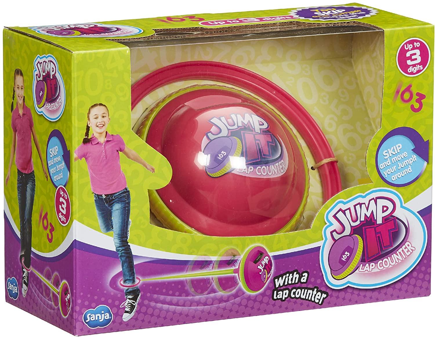 Jump it Pink Skipping Fitness Coordination Toy With Counter