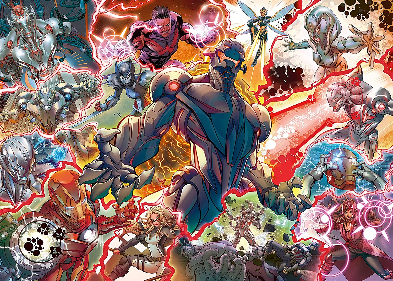 Ravensburger Marvel Villainous Ultron 1000 Piece Jigsaw Puzzles