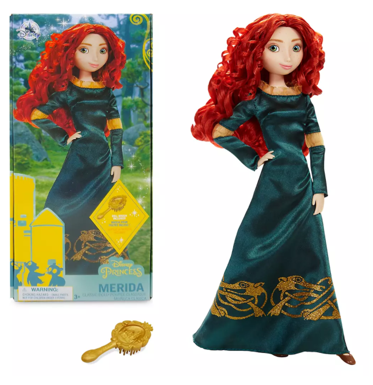 Official Disney Brave - Merida Classic Doll with Brush