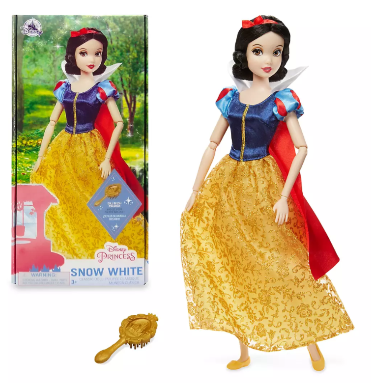 Official Disney Snow White Classic Doll with Brush