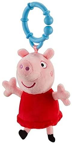 Peppa Pig Soft Plush Toy Character Clip Ons (Styles Vary) RANDOM
