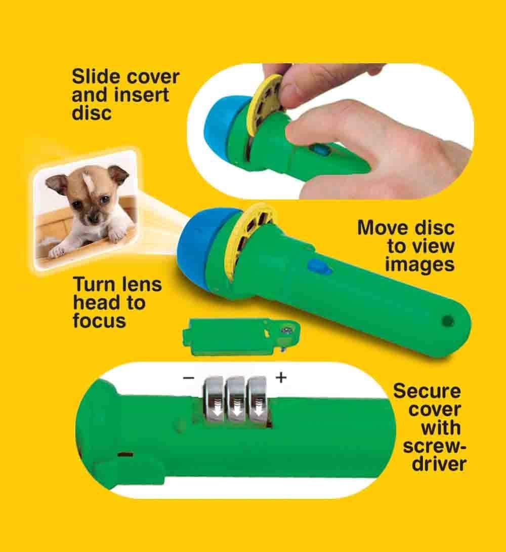 Brainstorm Toys Puppies Torch & Projector