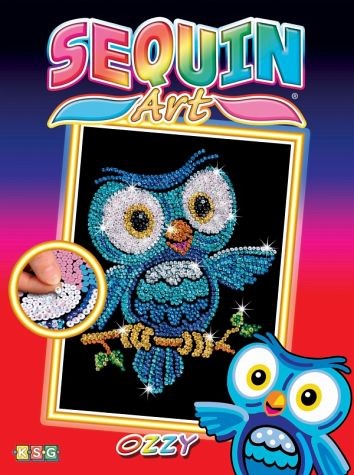 Sequin Art Junior Eule Ozzy