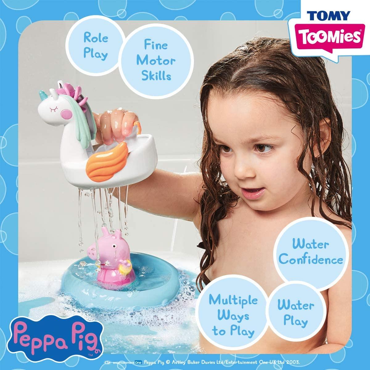 Tomy Peppa & Unicorn (Peppa Pig) Bath Float Bath Toy