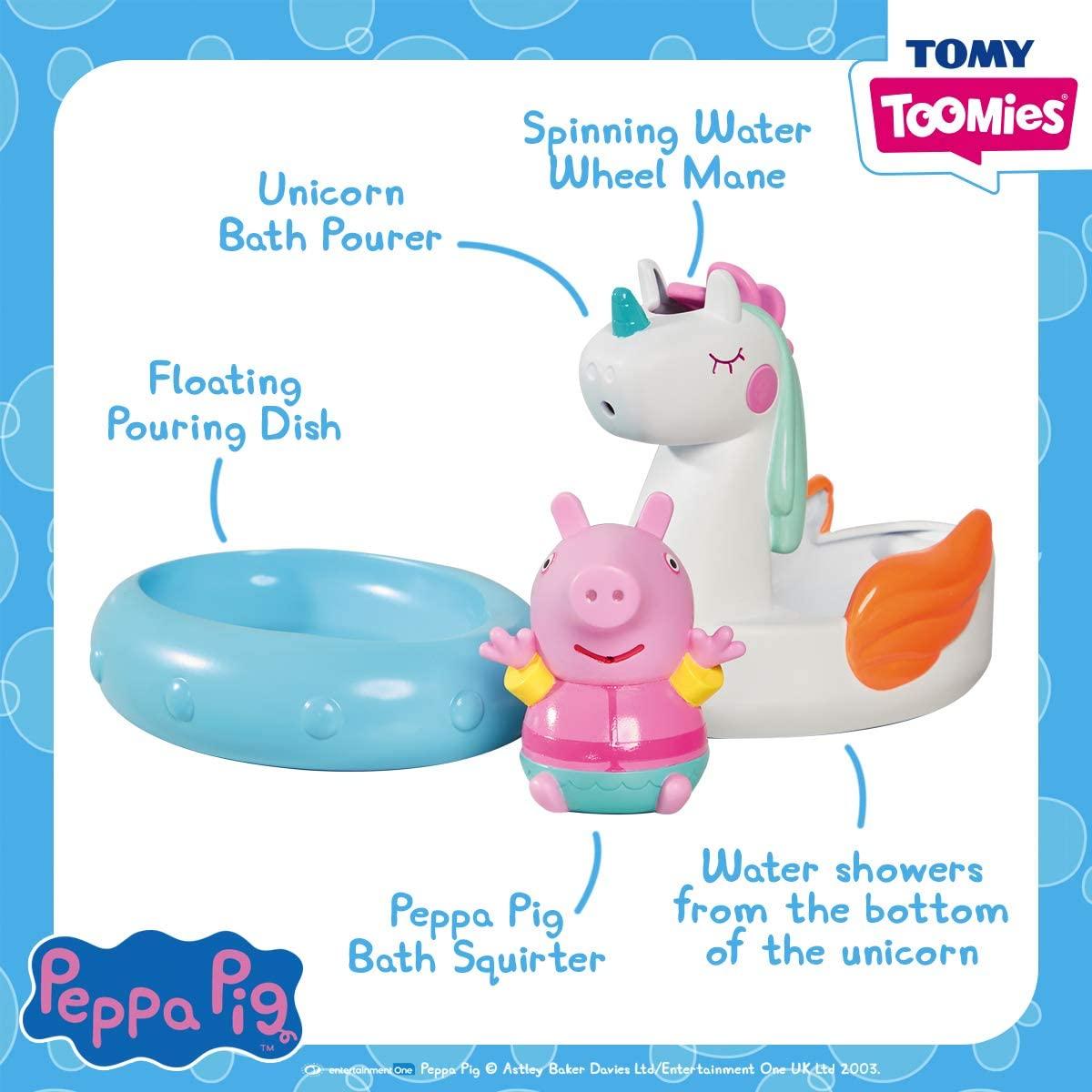 Tomy Peppa & Unicorn (Peppa Pig) Bath Float Bath Toy