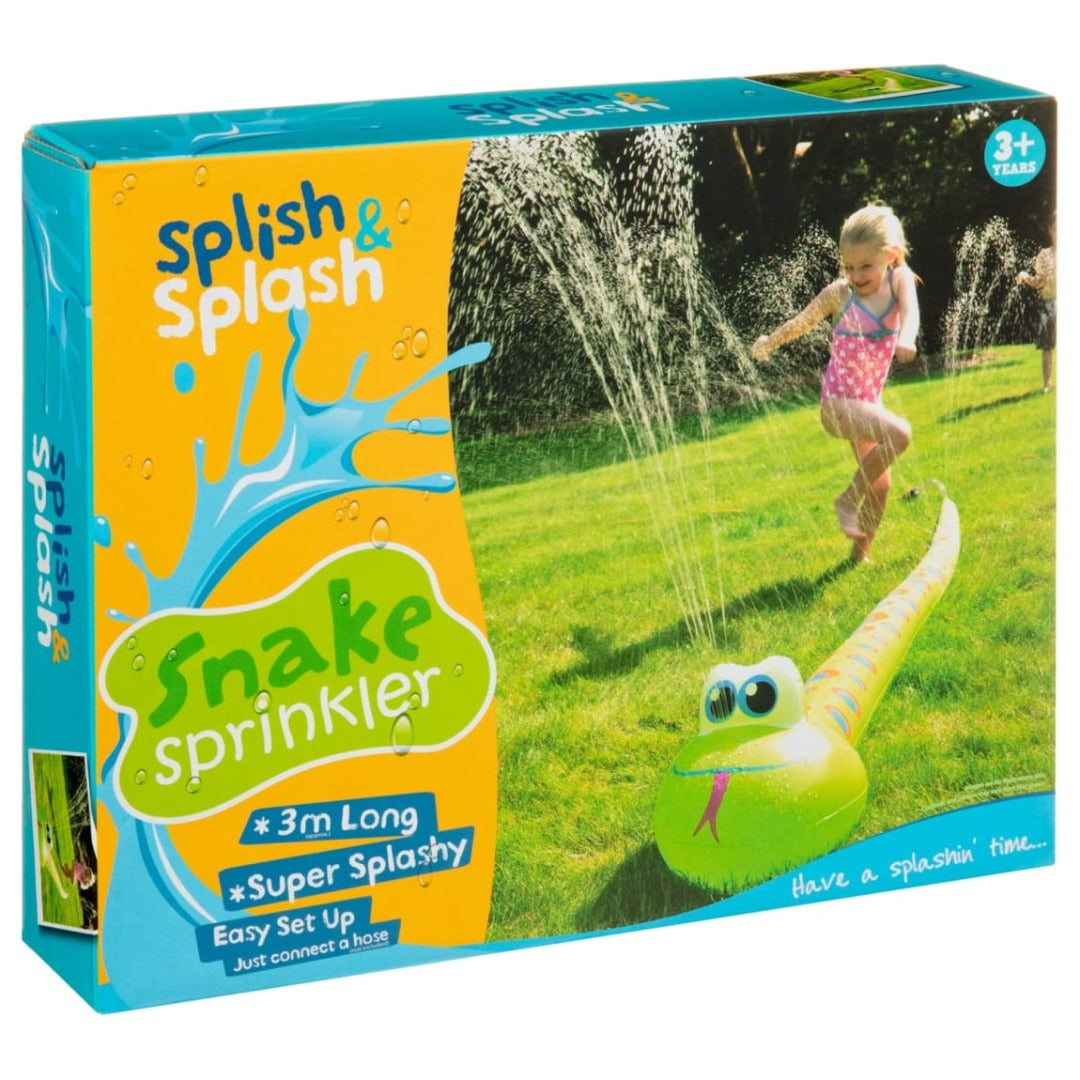 Splish and Splash Snake Water Sprinkler Garden Toy 3m