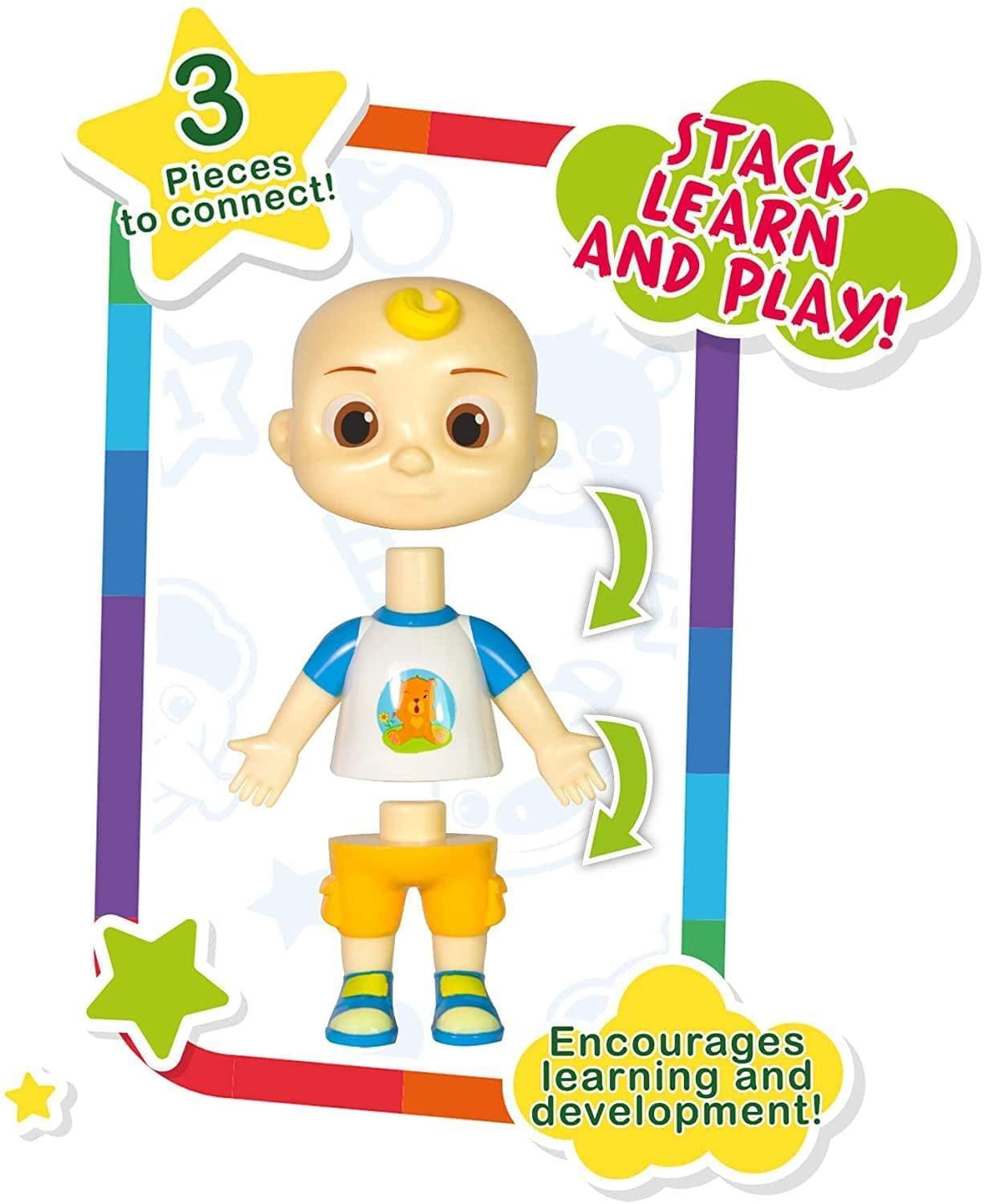 Cocomelon Stackable Character Figures - JJ and Yo yo