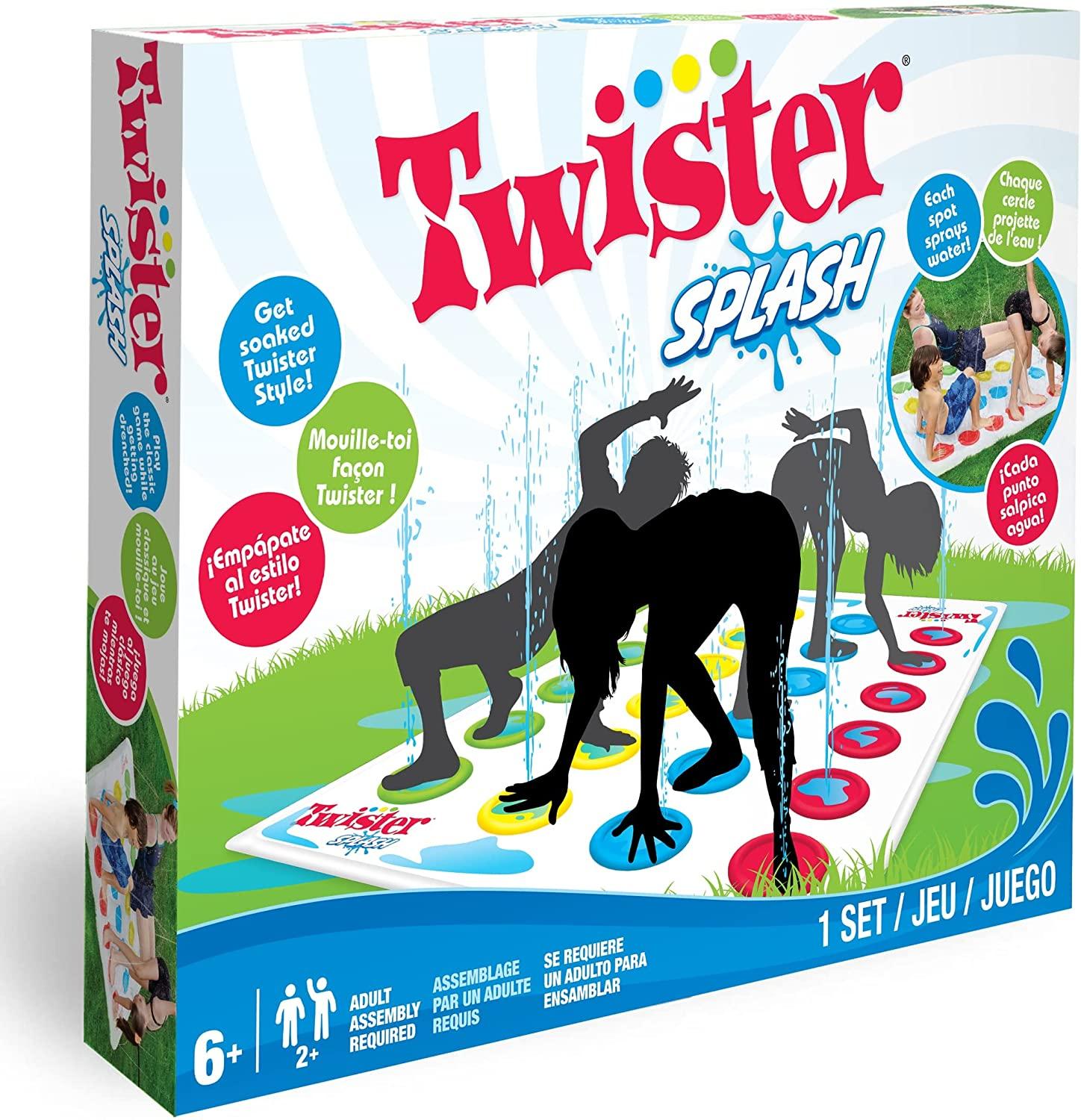 Hasbro Twister Splash Water Sprinkler Outdoor Games