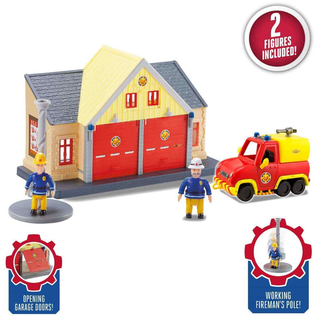 Fireman Sam Fire Station & Vehicle 04680