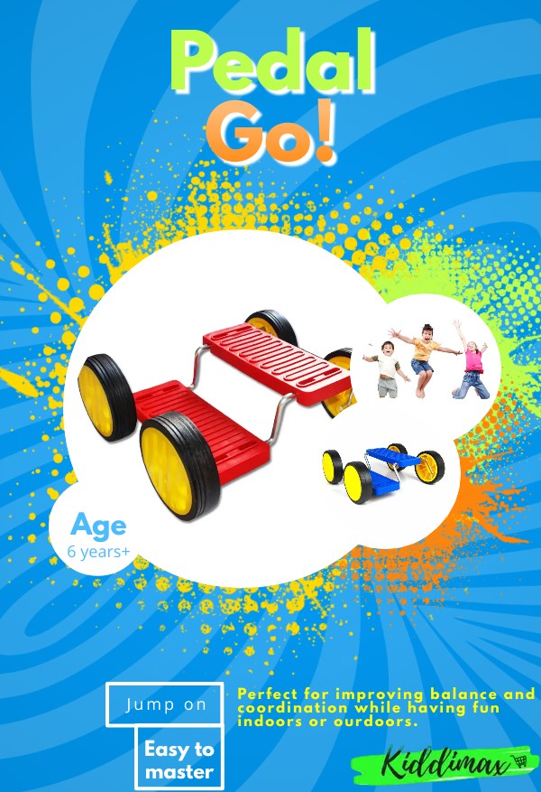 Pedal and Go Fun Wheels - RED