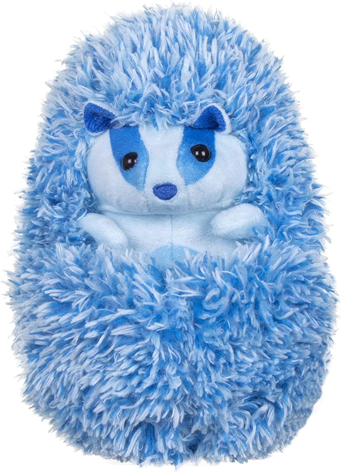 Curlimals BLUE The Badger Interactive Badger Soft Plush Toy