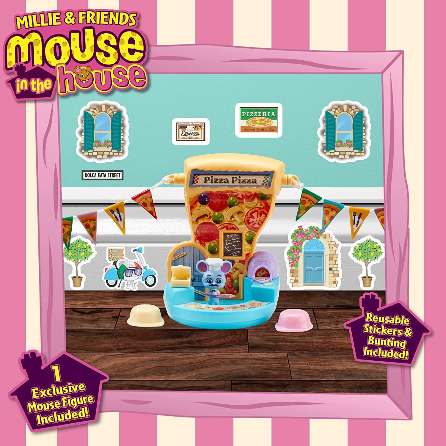 Mouse In The House Millie & Friends Mouse in Slice 'O Pie Pizzeria