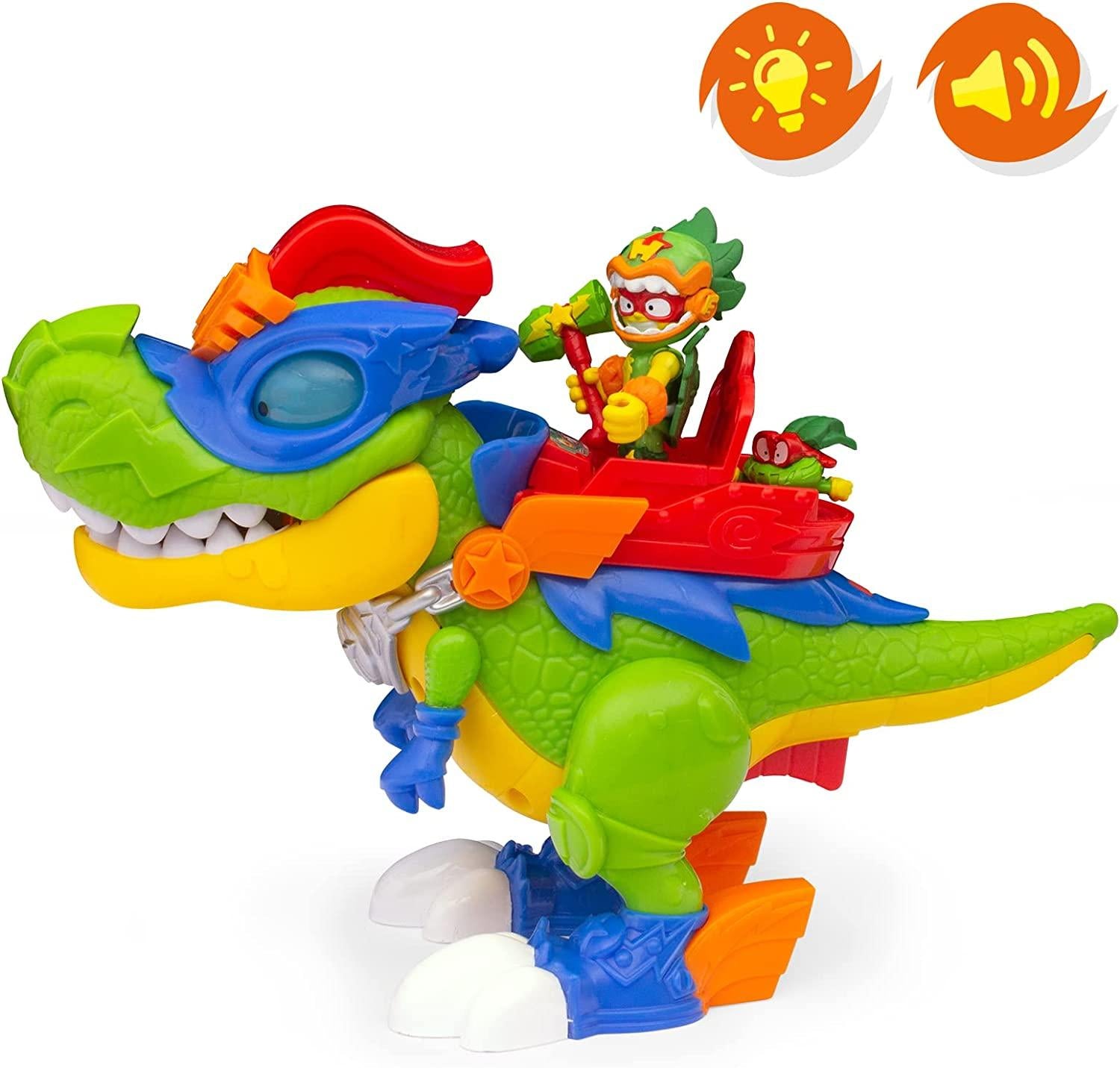Superthings H-REX Superdino Articulated Hero dinosaur With lights & Sound