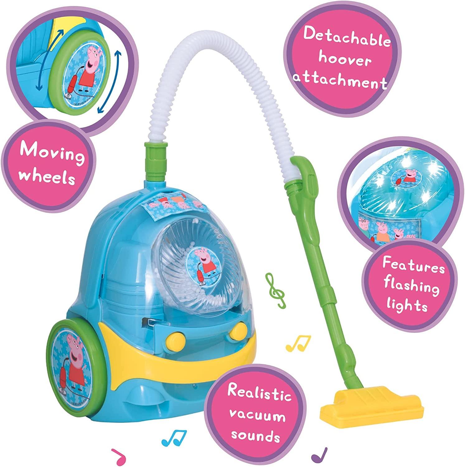Peppa Pig Small Vacuum with Light & Sound Toy }340g
