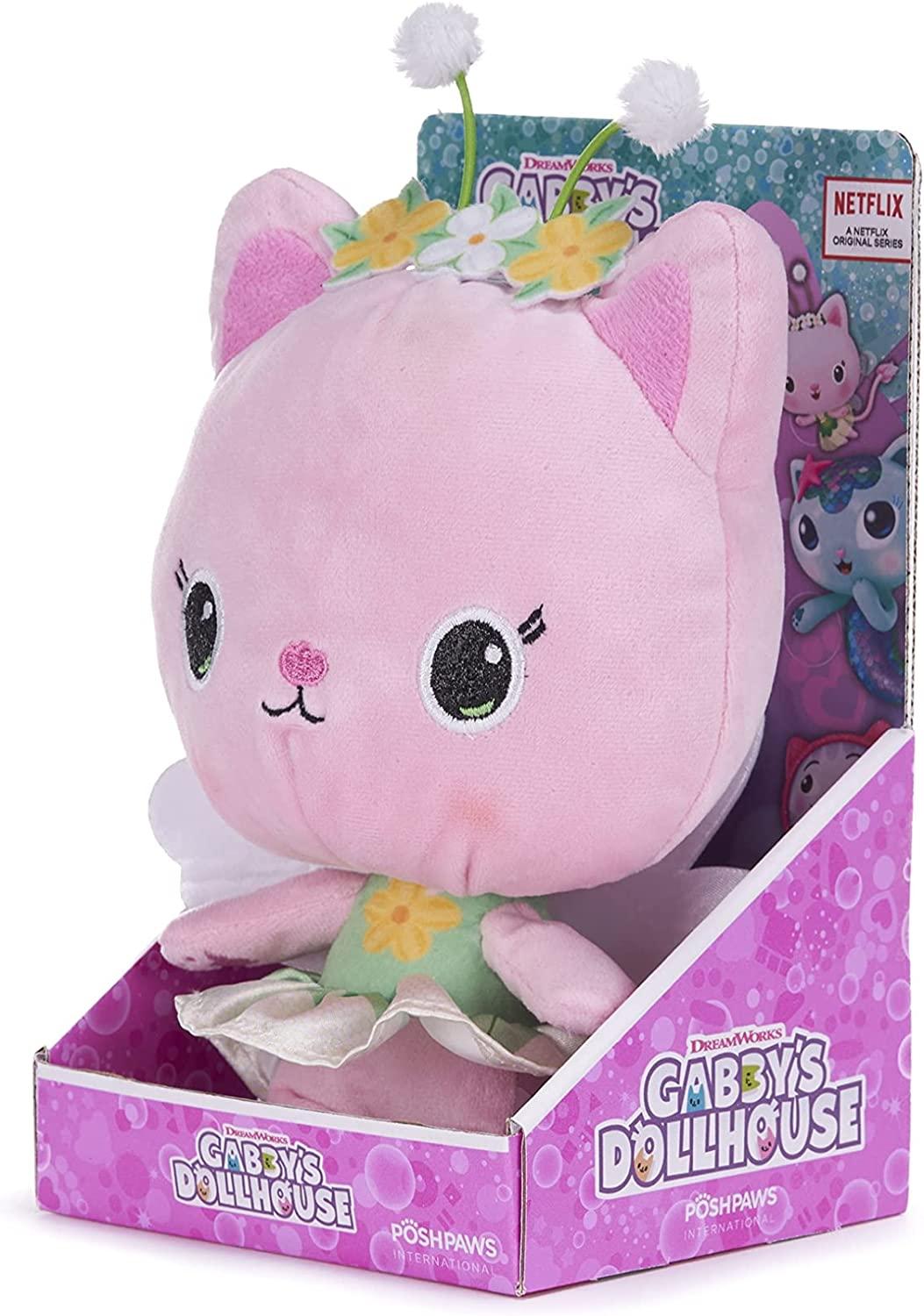 Posh Paws Gabby's Dollhouse 25cm Kitty Fairy Soft Plush Toy