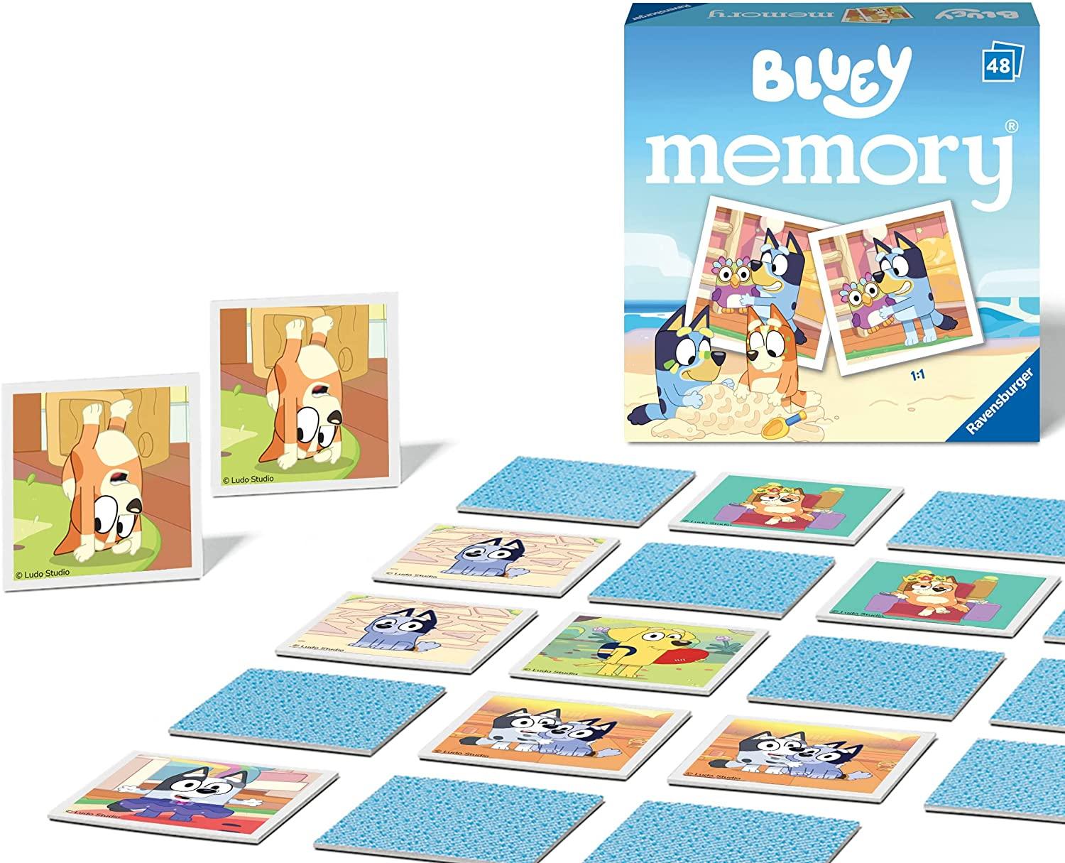 Ravensburger Bluey Mini Memory Game