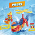 SuperThings  Pizzacopter Helicopter With Pizza Disc Launcher